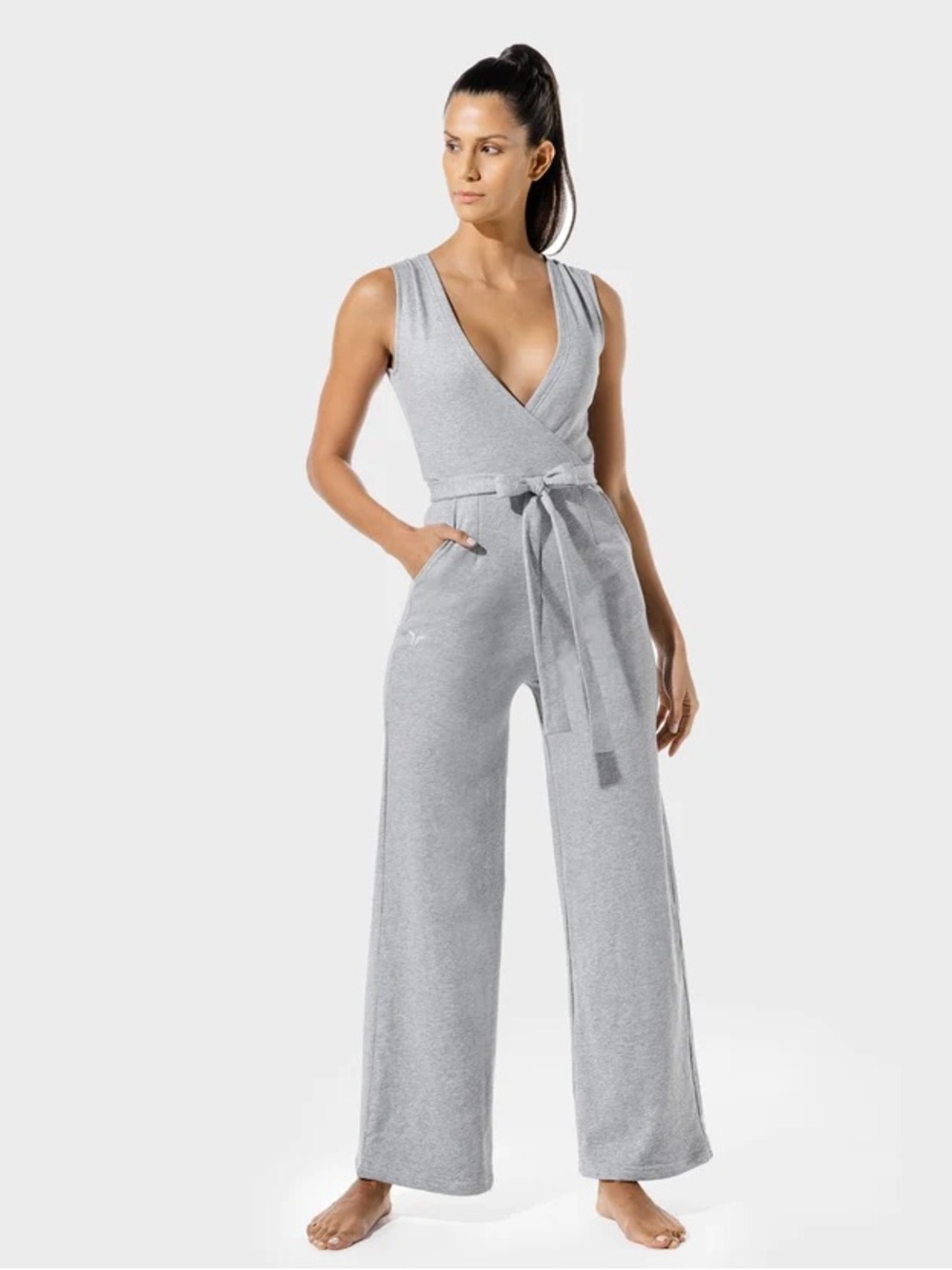 Squatwolf Terry Wide Leg Jumpsuit